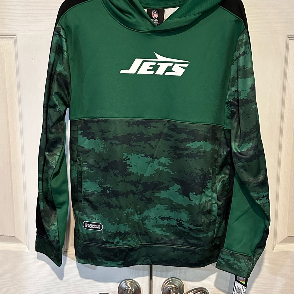 New York Jets Hoodie Youth XL Fanatics